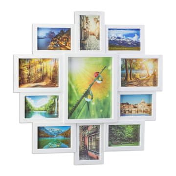 Northix Okvir za kolaž za 11 slika, svestran dizajn za personalizirane uspomene