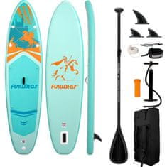 MojPlanet Daska za veslanje FunWater SUP SUPFW70A 3,5 m (tirkizna)