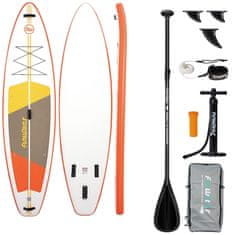 MojPlanet FunWater SUP daska za veslanje SUPFW69B 3,35 m (narančasto-bijela)