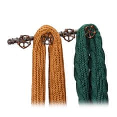 Northix Dekorativna zidna vješalica za kapute s industrijskim dizajnom