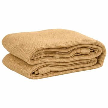 Vidaxl Tepih za šator boja pijeska 300 x 600 cm HDPE