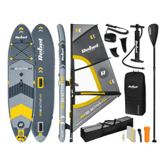 Rebel SUP + SURF daska ACTIVE RBA-4511, 351x76x15 cm, set, windsurfing, do 120 kg