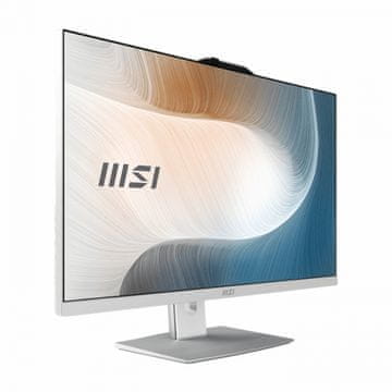 MSI All-in-one Modern AM272P 1M-1222XEU Core 7 / 16GB / 1TB SSD / 27" FHD / Windows 11 Pro / bela - adjustable stand