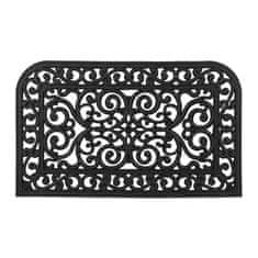 Northix Gumena otiračica za vrata s ukrasnim ornamentima i protukliznom podlogom