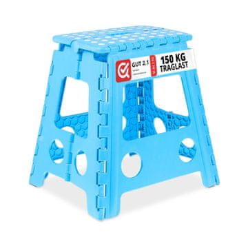 Northix Sklopni stol XL plastični kompaktni protizdrsna nosilnost 150 kg