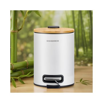 Songmics Kanta za kozmetiku 17x22x23.6 cm Bijela