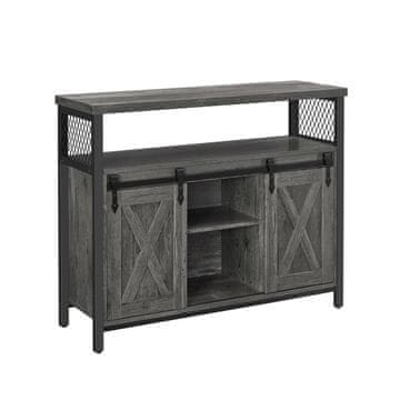 Songmics Komoda 33x100x80 cm Siva