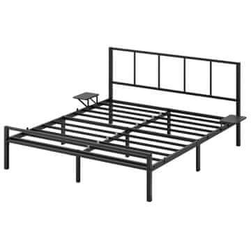 Songmics Okvir kreveta 2076x161x87 cm Crni