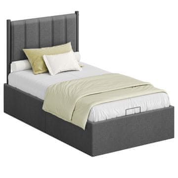 Songmics Okvir kreveta 160x200 cm Sivi