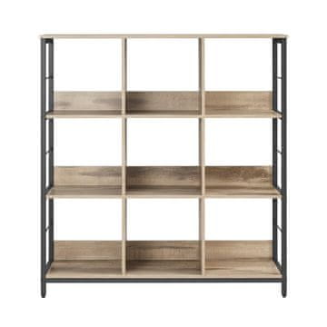 Songmics Knjigovod 3 police 30x100x1031 cm smeđa