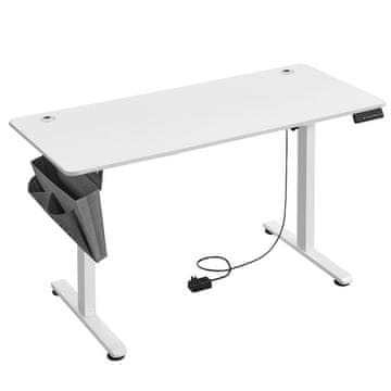 Songmics Visoko podesivi stol 60x120x72-120 cm bijeli