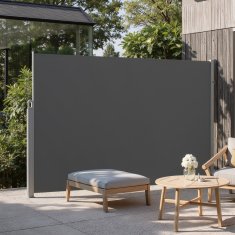 Songmics Bočni tende 160x300 cm Siva