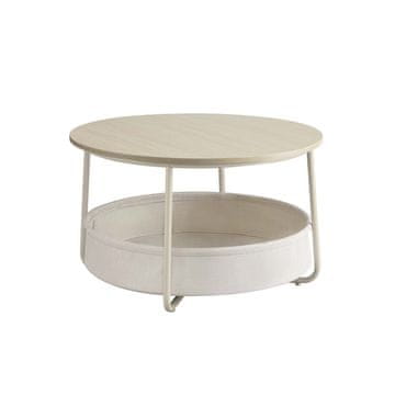 Songmics Stolić za kavu 75x45 cm Bež