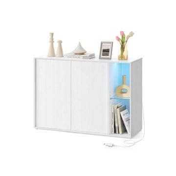 Songmics Kredenac 39x100x71 cm Bijela