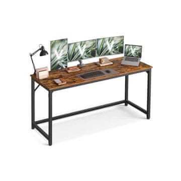 Songmics Radni stol 60x160x76 cm smeđi