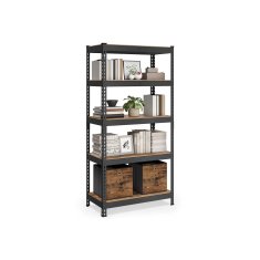 Songmics Čvrsta polica 45x90x180 cm smeđa