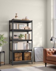 Songmics Čvrsta polica 45x90x180 cm smeđa