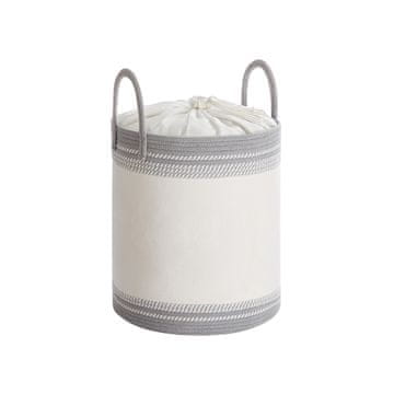 Songmics Košara za rublje 41x41x46 cm Siva