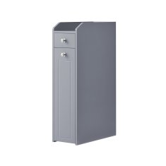 Songmics Kupaonska ormarić 40x18x70 cm Siva