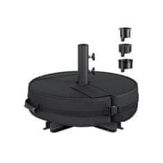 Songmics Podloga za suncobran 55x55x40 cm Crna