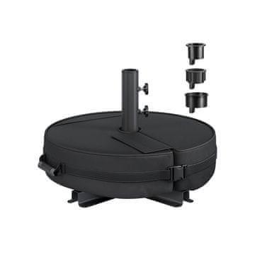 Songmics Podloga za suncobran 55x55x40 cm Crna