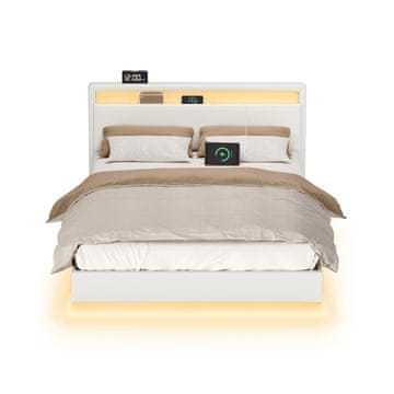 Songmics Okvir kreveta 140x200 cm Bijeli