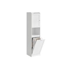 Songmics Kupaonska ormarić 40x40x170 cm Bijela