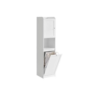 Songmics Kupaonska ormarić 40x40x170 cm Bijela