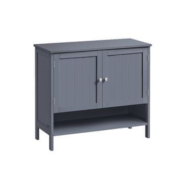 Songmics Ormarić za cipele 35x80x70 cm Sivi