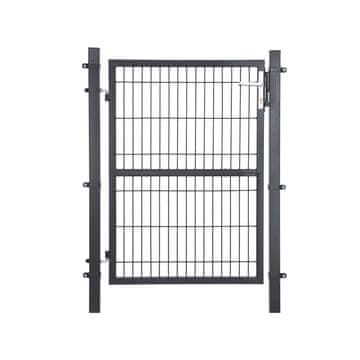 Songmics Vrtna vrata 106x125 cm Siva