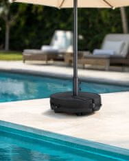 Songmics Podloga za suncobran 55x55x40 cm Crna