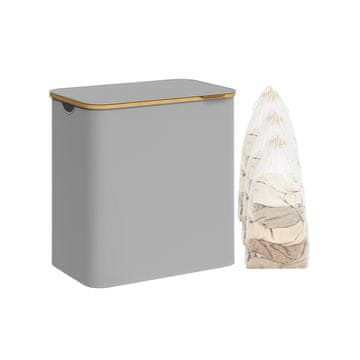 Songmics Košara za rublje 60x385x705 cm Siva