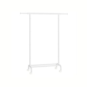 Songmics Vješalica za odjeću 40x83-120x156 cm Bijela