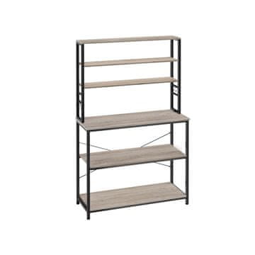 Songmics Kuhinjska polica 40x100x167 cm Greige