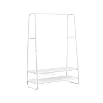 Songmics Vješalica za odjeću 45x100x160 cm Bijela