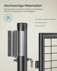 Songmics Vrtna vrata 106x6x150 cm Zelena