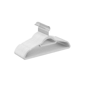 Songmics Vješalice za odjeću 45x06x235 cm Bijele