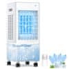 Nikcorp Mobilni evaporativni klima uređaj 4u1, rashlađivač i ovlaživač zraka, spremnik 8L, daljinski upravljač, bijeli, 85W