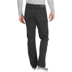 Nikcorp Muške traperice Regular Fit, ravne nogavice, isprani crni traper, pamuk s elastanom, srednji struk, crne, veličina 29