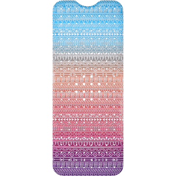 Nikcorp Protuklizna podloga za kupaonicu s vakuumskim čašicama, pravokutna prostirka za kadu, PVC, duga, višebojna, 100 x 40 cm