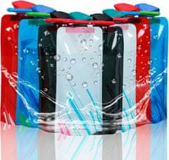 Nikcorp Sklopive boce za vodu 700 ml, set 8 komada, fleksibilni turistički bidoni s karabinerom, bez BPA, miješane boje (mix)