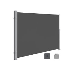 Songmics Bočni tend 160x350 cm siva