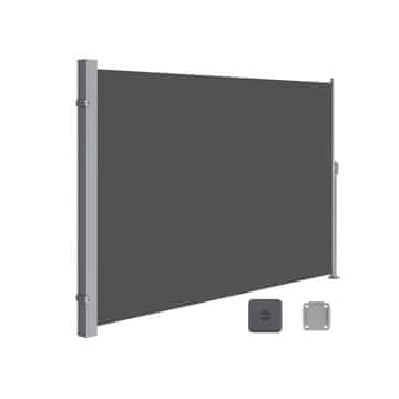 Songmics Bočni tend 160x350 cm siva