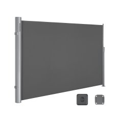 Songmics Bočni tend 160x400 cm Siva