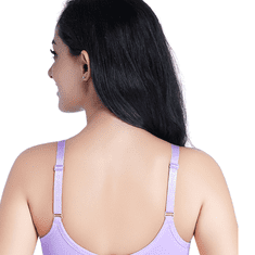 Nikcorp Grudnjak za trudnice i dojilje, bešavni set bez žica, plavi i ljubičasti, podesive naramenice, 2 komada, veličina L
