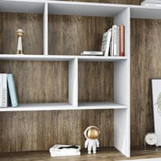 Nikcorp Samoljepljiva folija za namještaj s teksturom drva, siva, vodootporna PVC folija za kuhinju i ormare, 60 cm x 900 cm