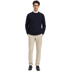 Nikcorp Muške chino hlače bež, rastezljive pamučne hlače ravnog kroja, regular fit, udobne hlače za svaki dan i svečane prigode, XL