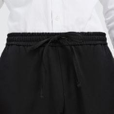 Nikcorp Muške chino hlače regular fit, crne svečane hlače od rastezljivog materijala, klasičan kroj s elastanom, veličina L