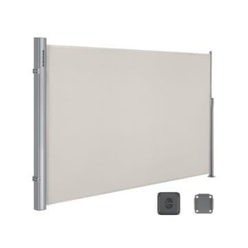 Songmics Bočni tende 200x350 cm Siva