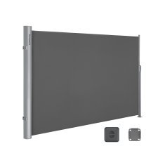 Songmics Bočni nadstrešak 180x350 cm antracit